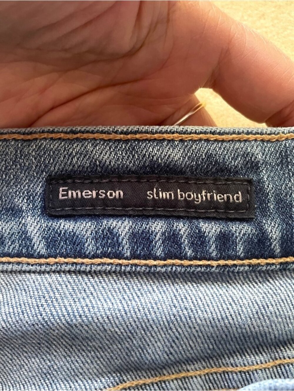 Citizens of Humanity Emerson Slim Fit Boyfriend Jeans in Meadow - 28" - Picture 7 of 13